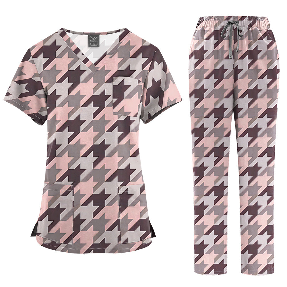 Thin Comfortable Breathable Doctor Nurse Medical Uniform
