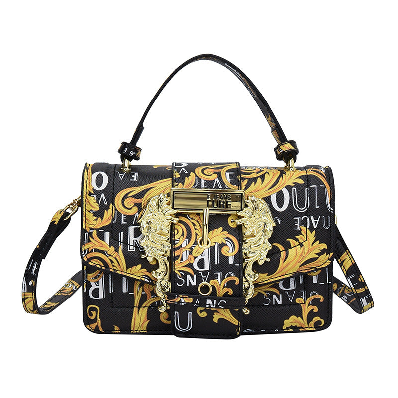 Women's Textured Minority Fashion Painted Print Portable Crossbody Bags