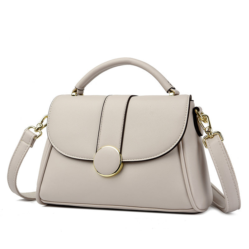 Women's Large Capacity Simple Soft Leather To Shoulder Bags