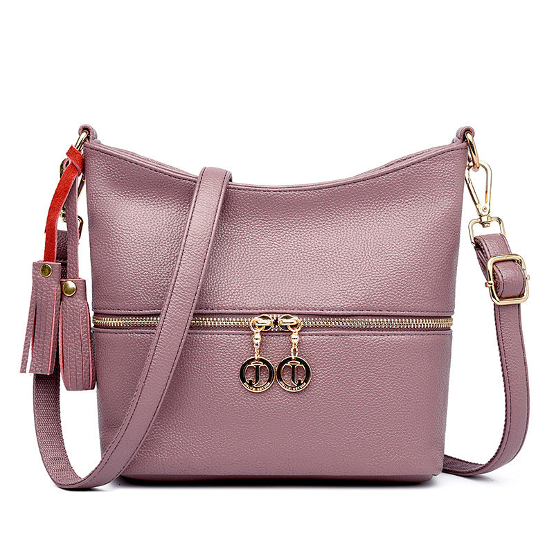 Women's Large Capacity High-grade Versatile Texture Tassel Crossbody Bags