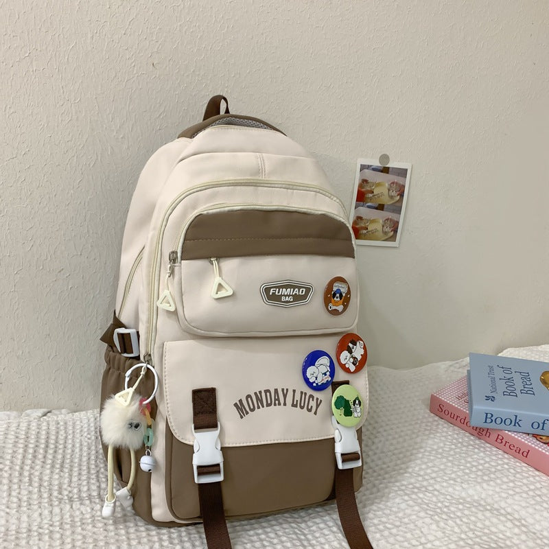 Women's Korean Style Early High Winter Fashion Backpacks