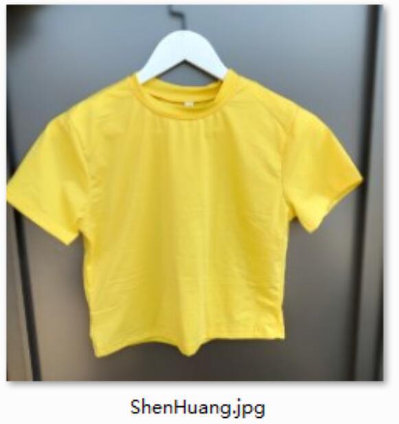 Women's Color Summer Round Neck T-shirt Midriff Blouses