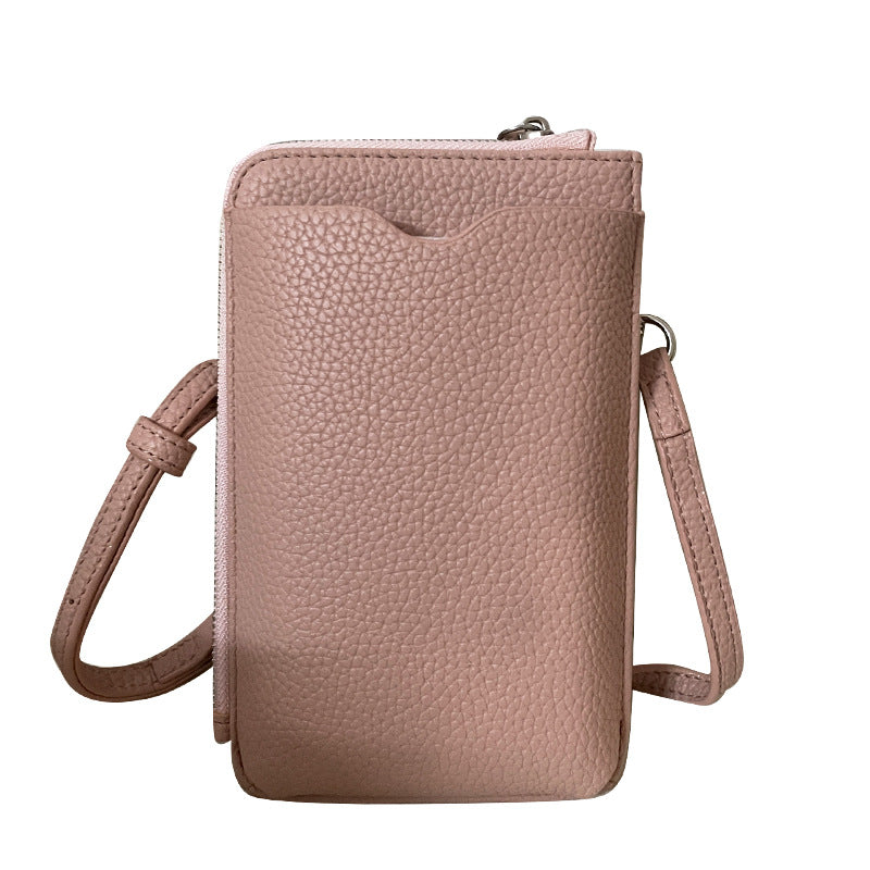 Women's Summer Leather Mobile Cowhide Niche Mini Phone Bags