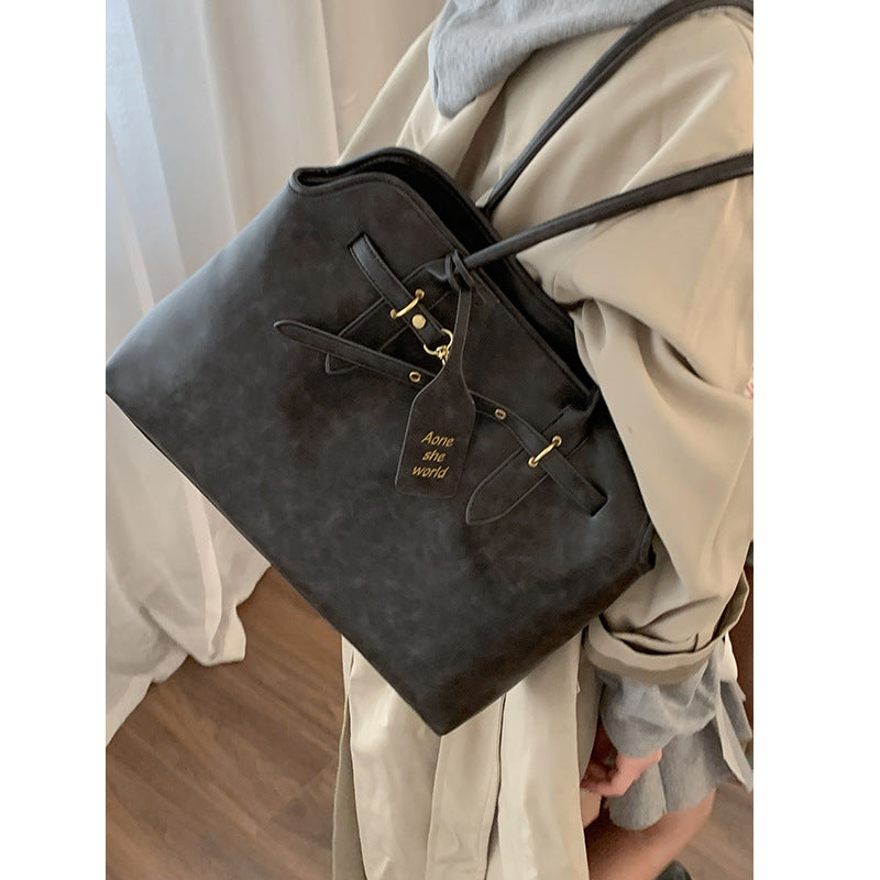 Women's Portable Commuter Simple Underarm High Sense Armpit Bags