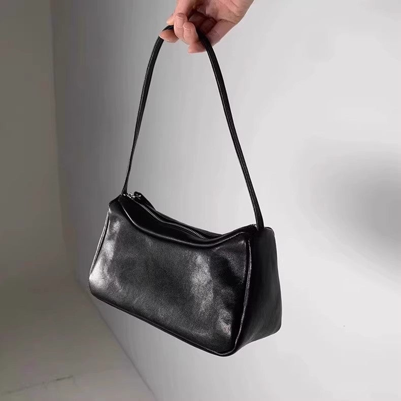 Women's Niche Underarm Procurement Service Of Korean Sheepskin Armpit Bags
