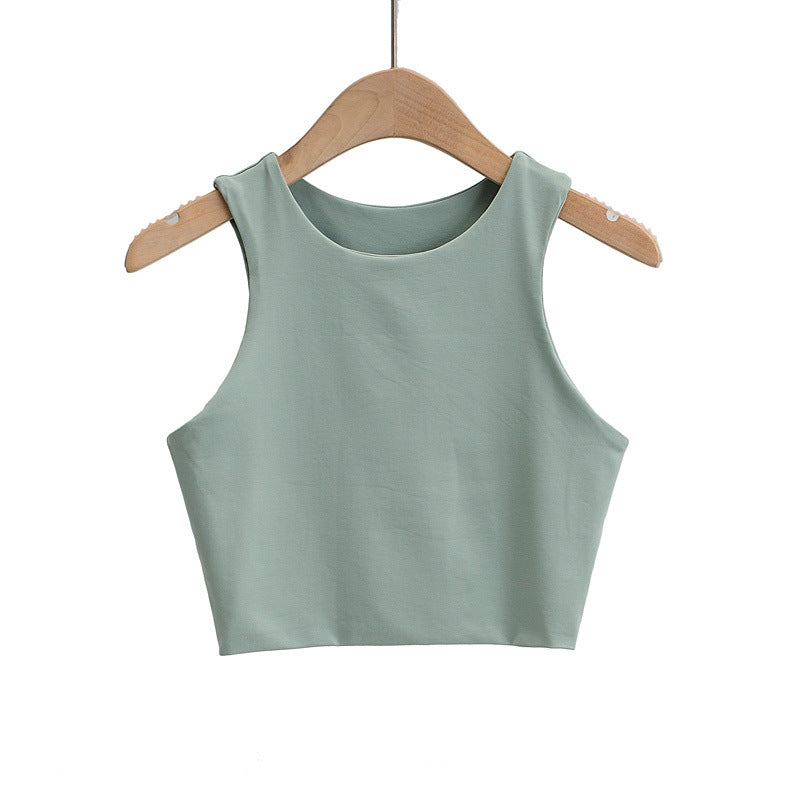 Women's Sexy Suspenders Casual Type Navel Bottoming Tops