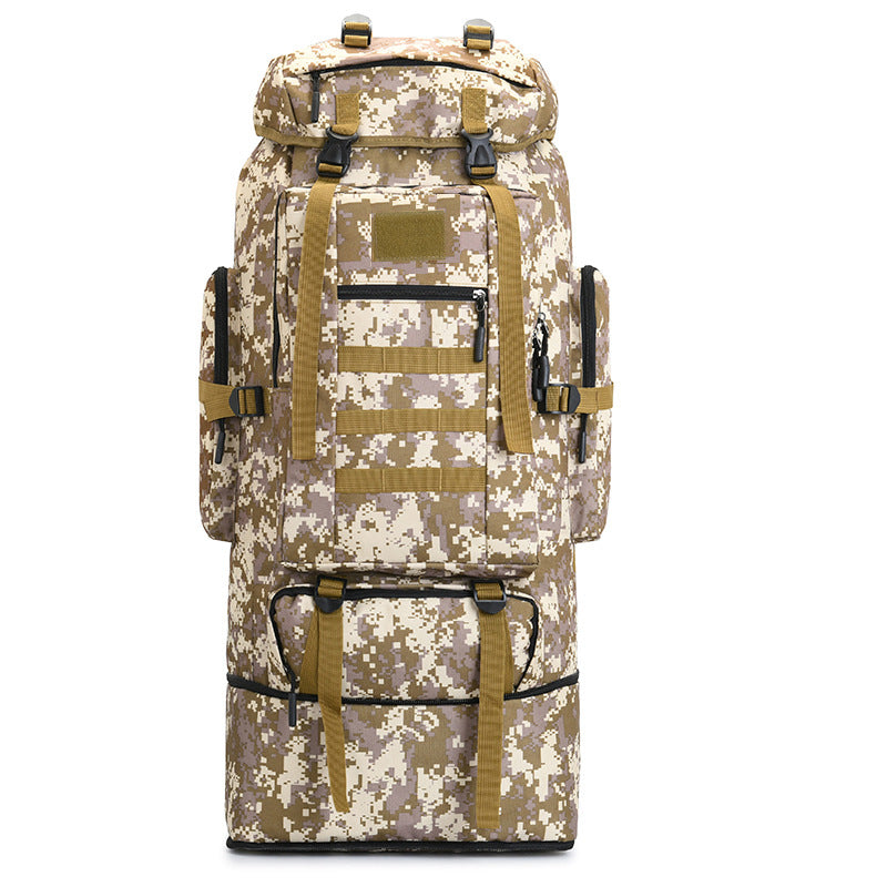 Trendy Large Capacity Expansion Camouflage Moving Backpacks