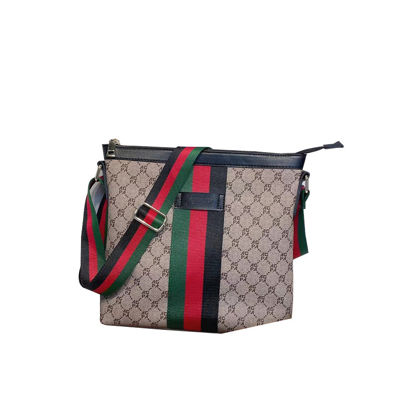 Women's & Men's Trendy Fashionable Letters Printed Simple Large Capacity Crossbody Bags