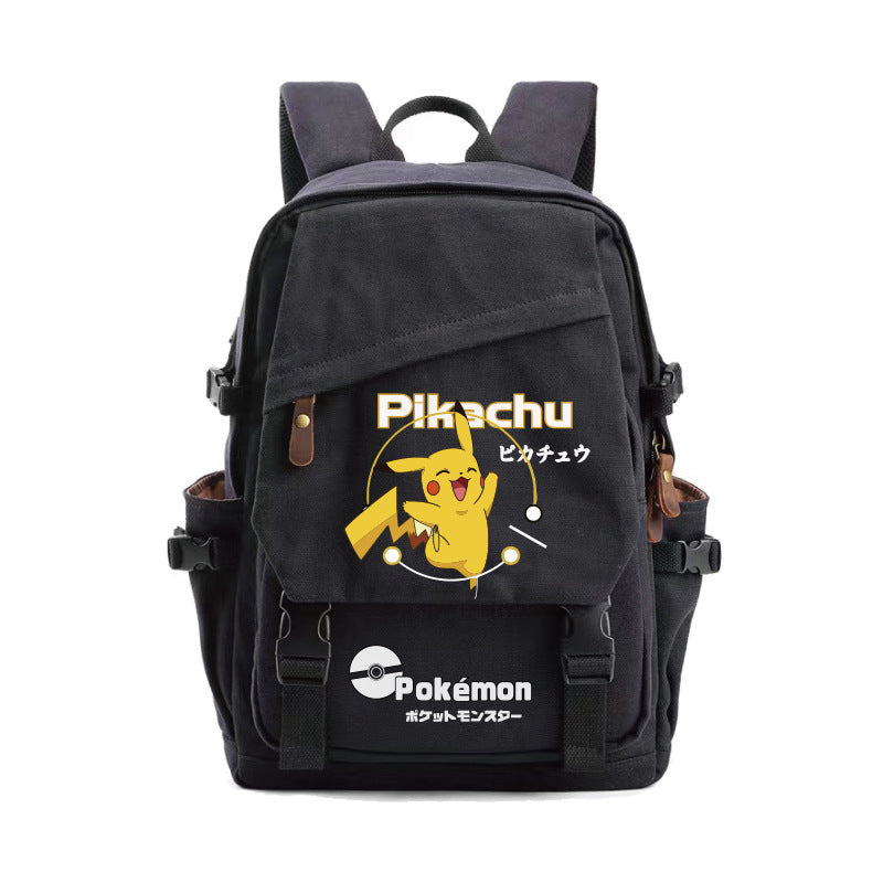 Elegant Attractive Unique Creative Cartoon Animation Middle School Students' Schoolbags