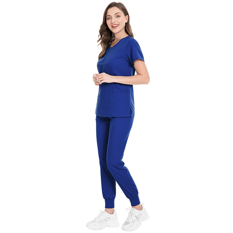 Oral Dentist Surgical Gown Female Split Undergarments Uniform