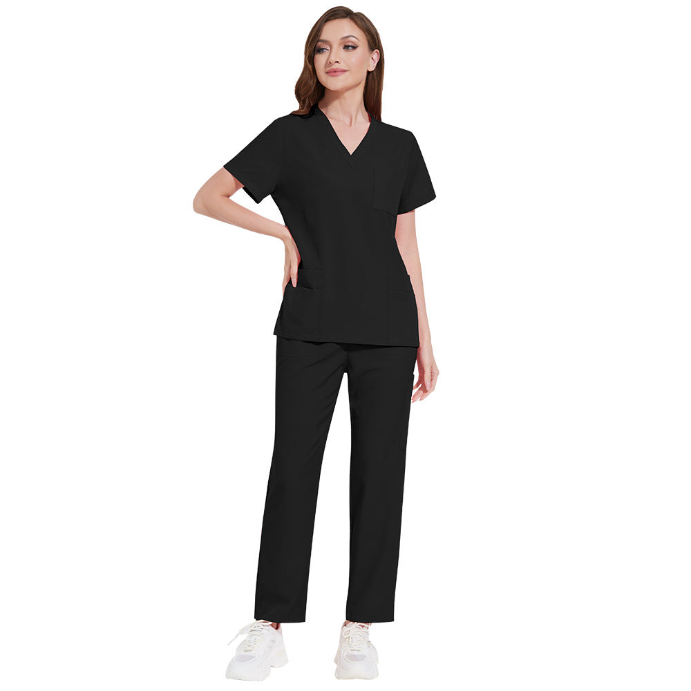 Multicolor Split Overalls Protective Business Work Clothes Technician's Uniform