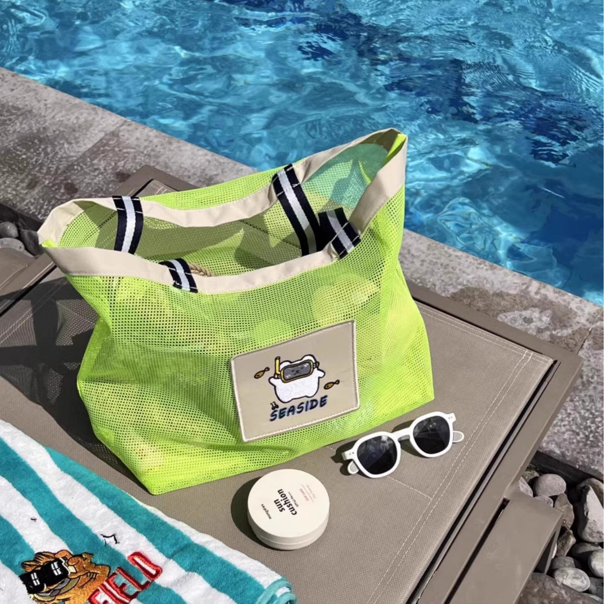 Children's Style Beach Toys Portable Pouch Swimming Wash Women's Handbag