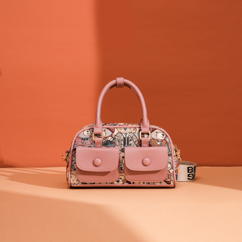 Women's Source Trend Fashion Color Contrast Personality Bags