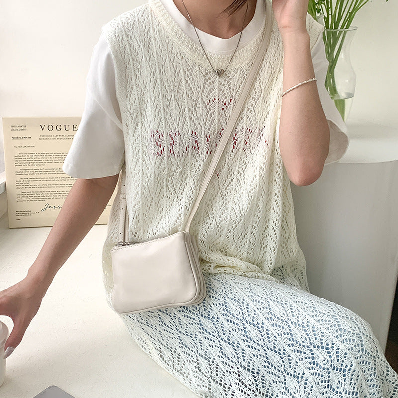 Women's Soft Leather Mini High-grade Summer Korean Crossbody Bags