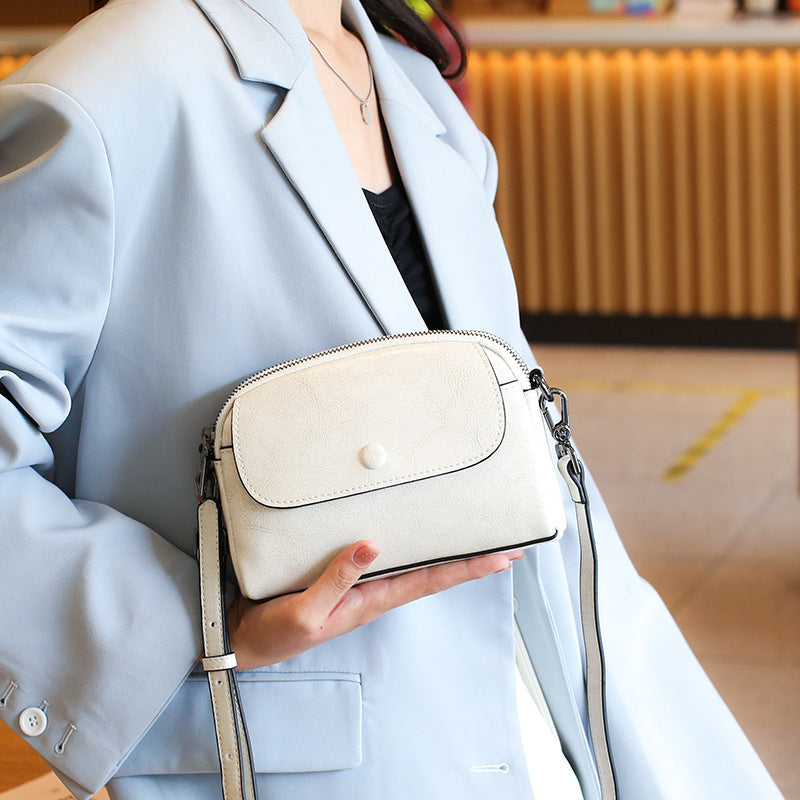 Women's Pretty Fashion Leather Mini One Crossbody Bags