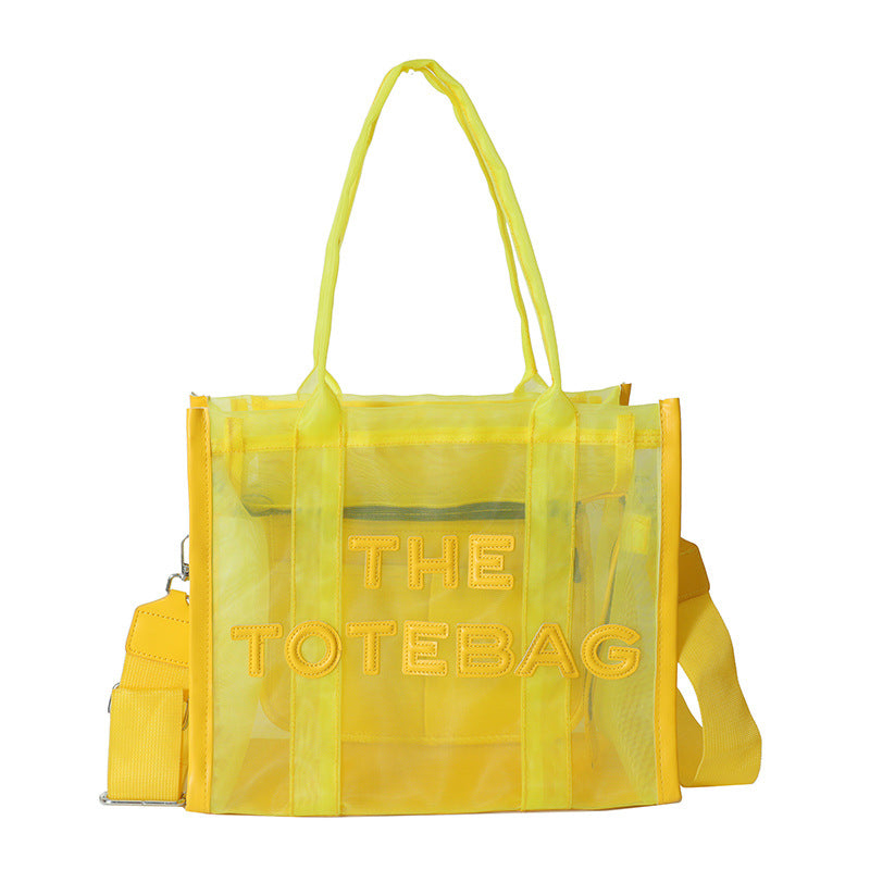 Women's Versatile Jelly Large Capacity Fashion Handbags