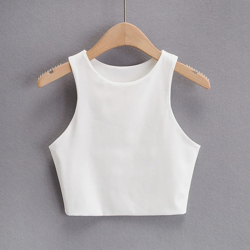 Women's Midriff Slim Fit Running Fitness Yoga Tops