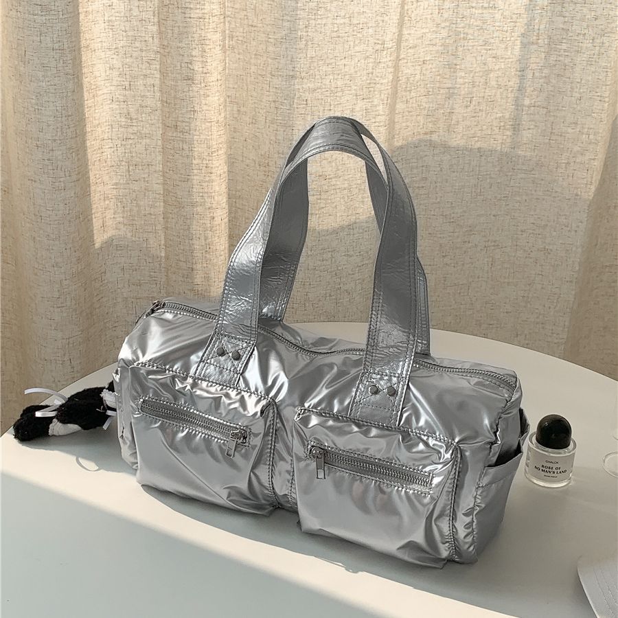 Women's Nylon High-grade Niche Leisure Commute Large Handbags