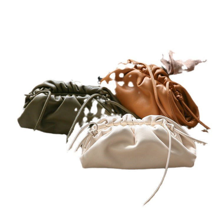 Women's Elegant Fashion Cloud Underarm Dumpling Handbags