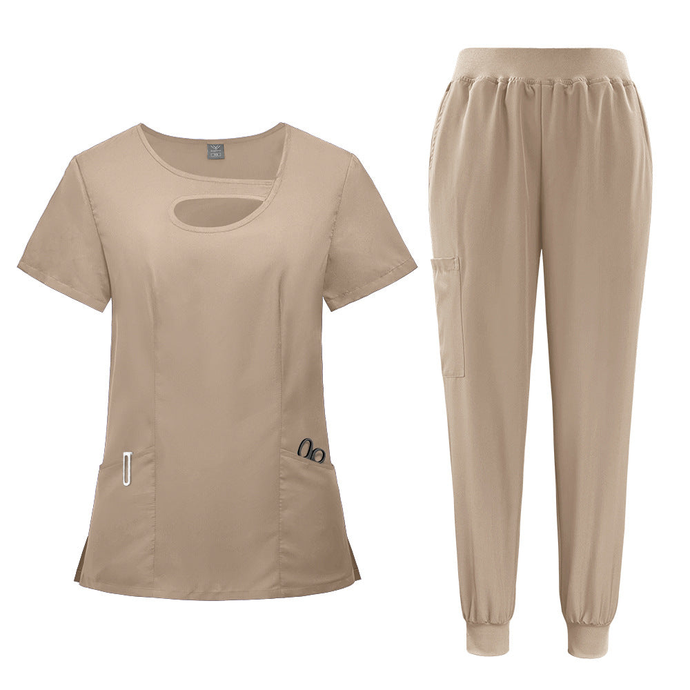 Salon Frosted Doctor Nurse Nursing Home Uniform