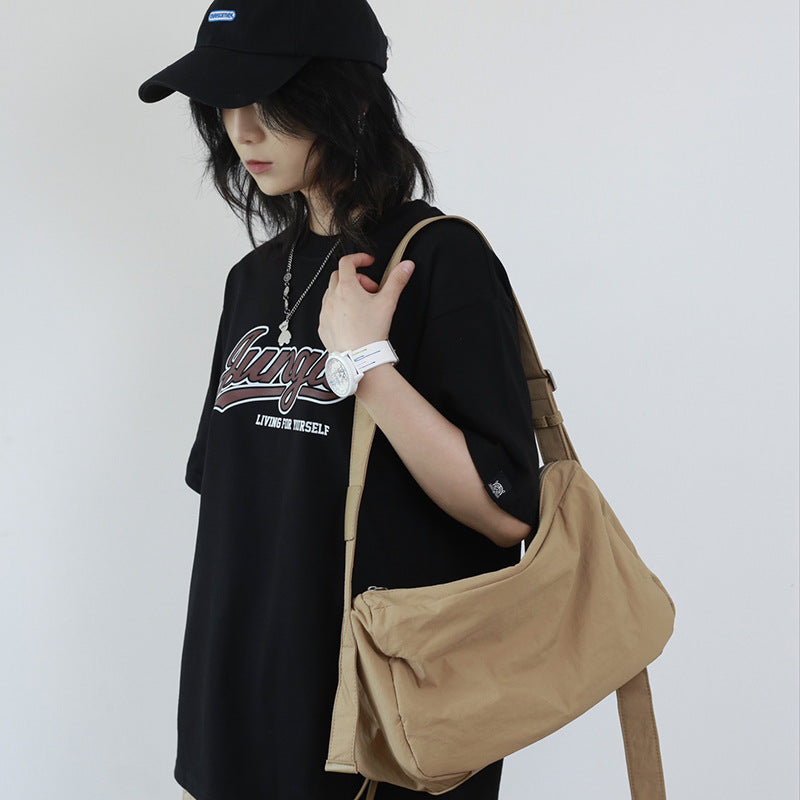 Women's Large Capacity Big Oxford Nylon Lightweight Crossbody Bags