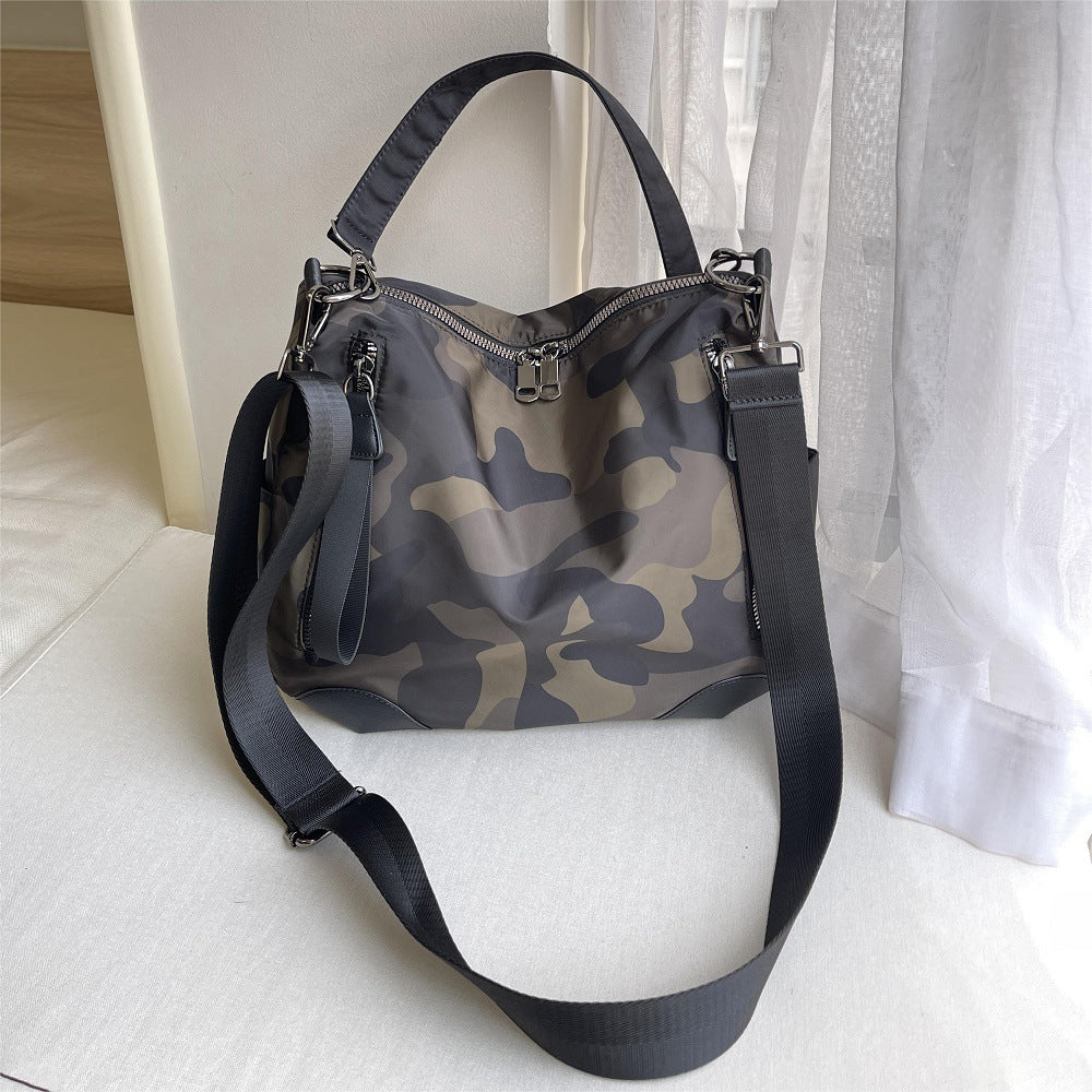 Women's Lightweight Nylon Cloth Waterproof Leisure Korean Tote Bags