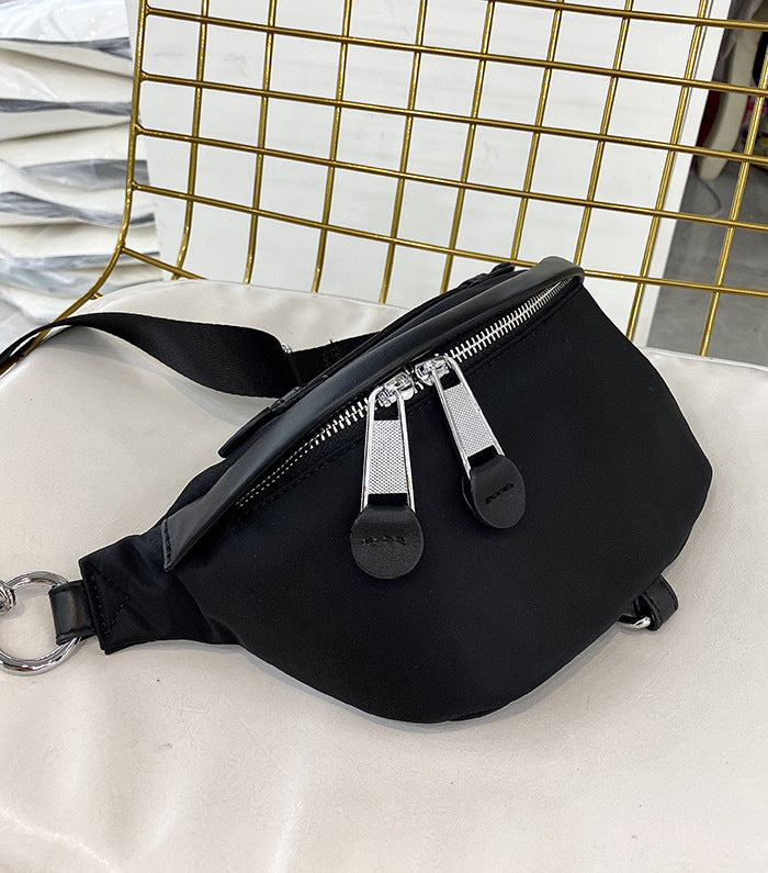 Women's Fashionable Summer Versatile Fashion Canvas Waist Packs