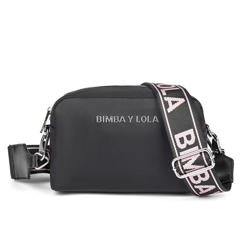 Stylish Women's Spanish Detachable Strap Letter Shoulder Bags