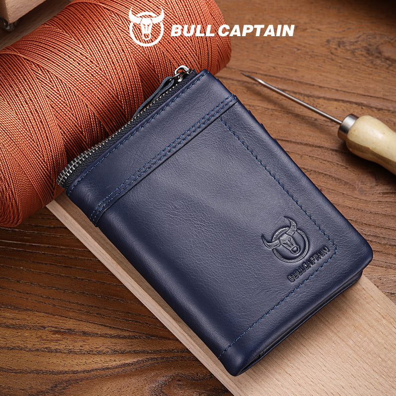 Men's Leather Goods Short Album Driving License Men's Wallets