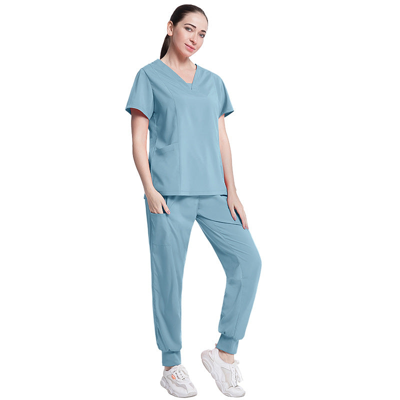 Salon Dental Operating Elastic Thin Hand Uniform