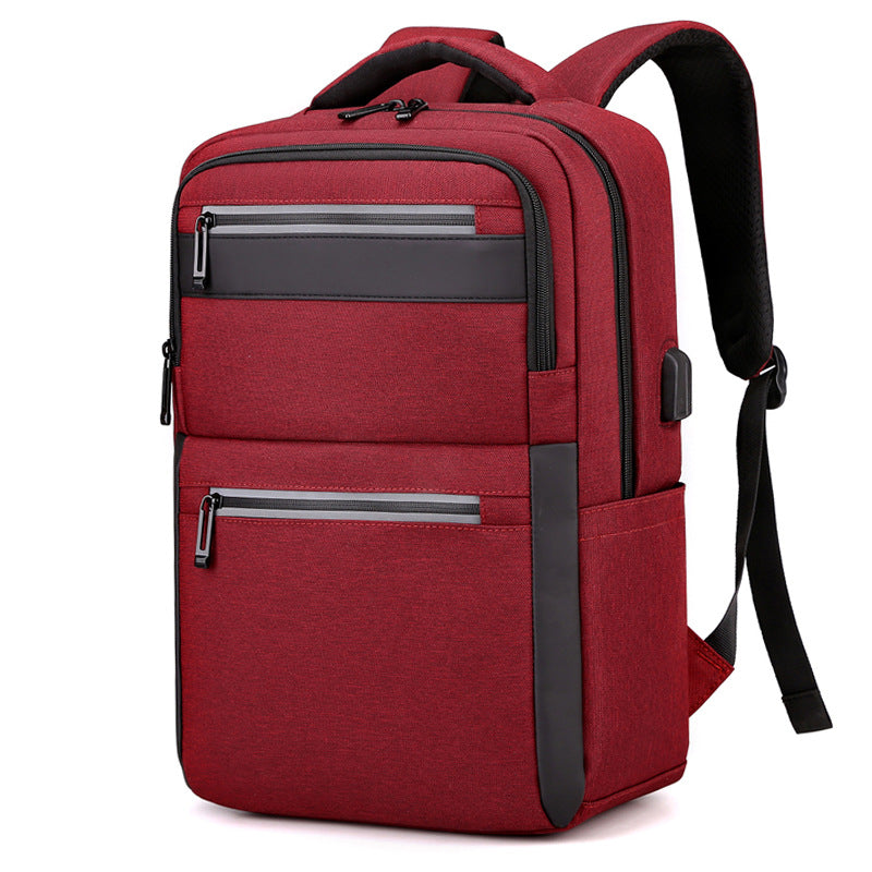 Men's Business Stylish And Versatile Waterproof Computer Large Capacity Backpacks