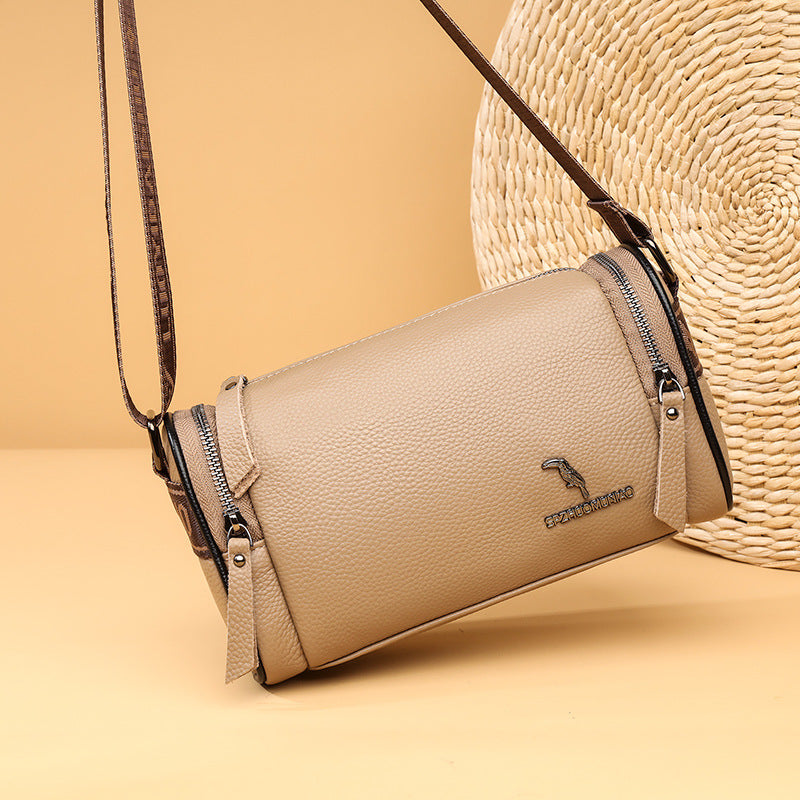 Women's Leather Fashion Soft First Layer Cowhide Shoulder Bags