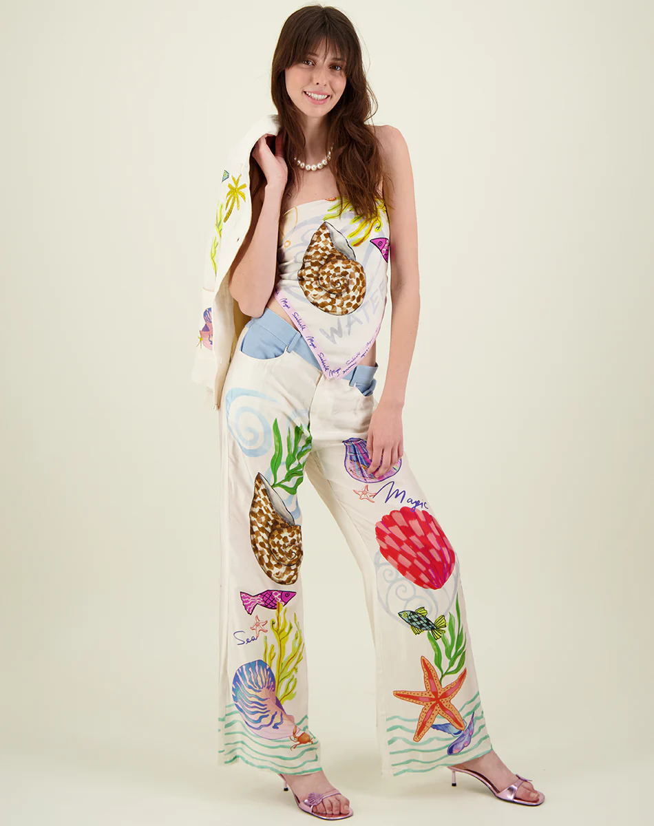 Satin Printed Personalized Iti Casual Shirt Suits