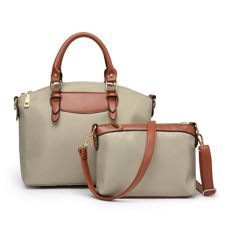 Women's Oxford Cloth Korean Style Easy To Wear Large Handbags