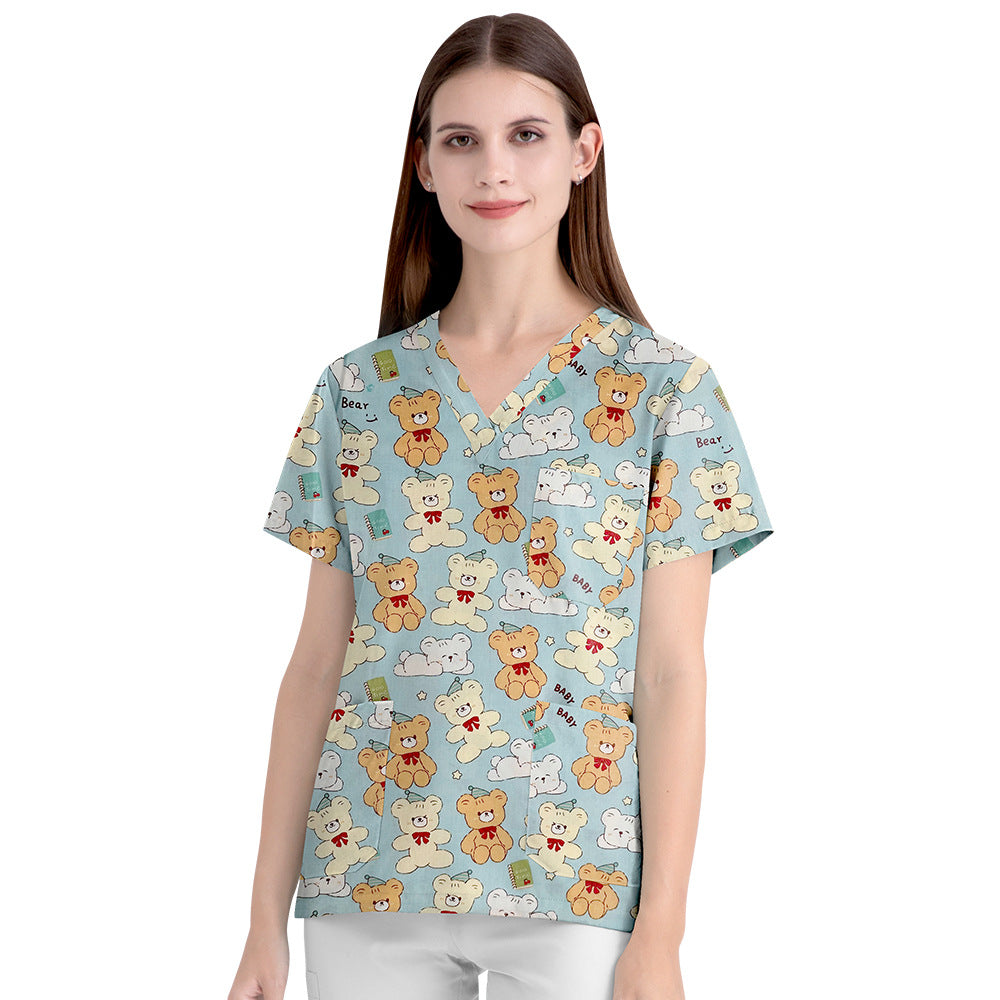 Women's & Men's Old Sister-in-law Split Outfit Work Clothes Cloth Uniform