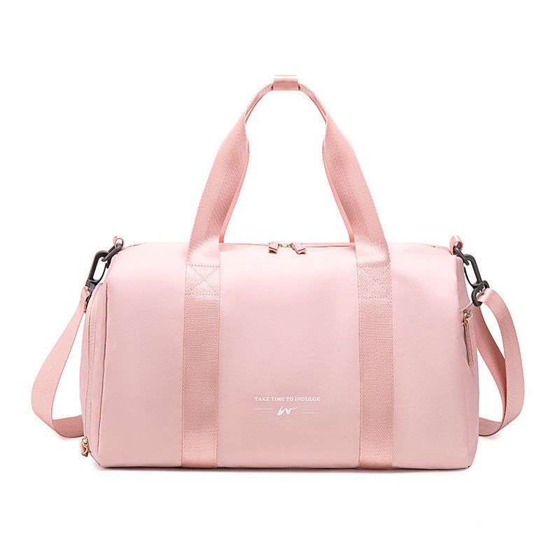 Women's Wet Separation Short-distance Portable Duffel Large Travel Bags