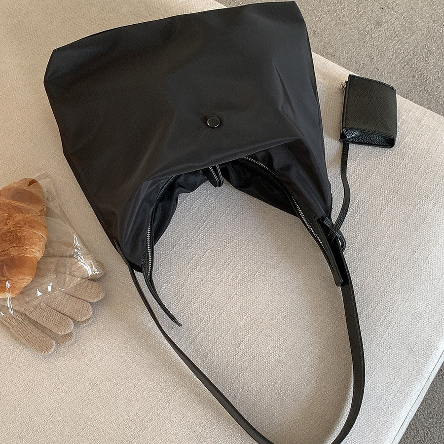 Women's Spring Commuter Korean Fashion High-grade Large Shoulder Bags