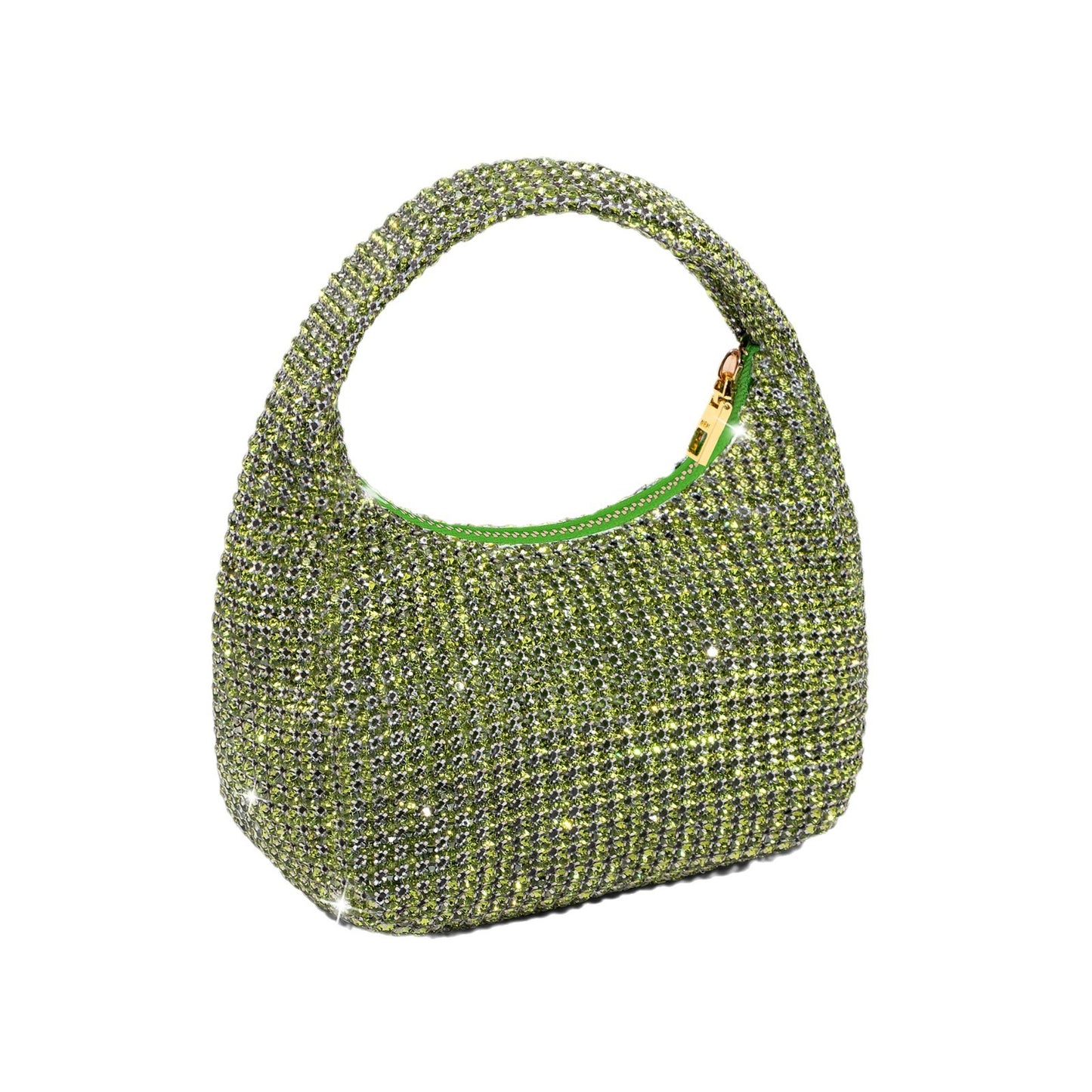 Women's Rhinestone Sier Fashion Popular Advanced Texture Bags