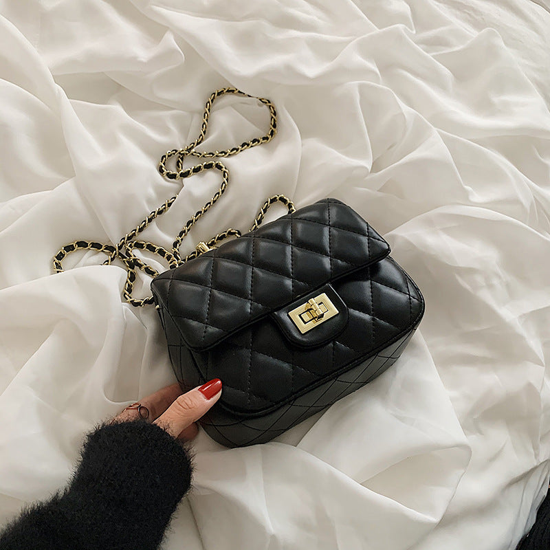 Women's Summer Popular Rhombus Chain Fashion Simple Shoulder Bags