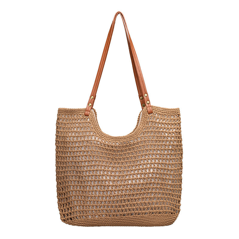 Women's Style Leisure Artistic Hand-woven Fashion Cotton Shoulder Bags