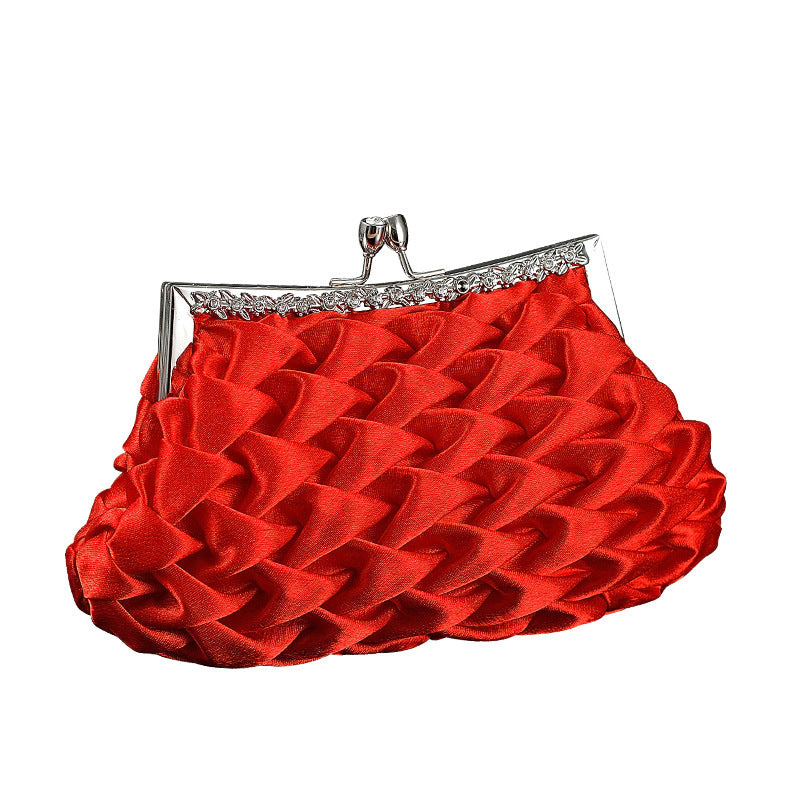 Fashion Satin Dinner Clutch Dress Garment Handbags