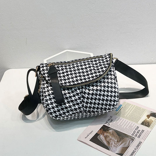 Women's Oxford Cloth Flip Dumpling Lightweight Fashion Crossbody Bags