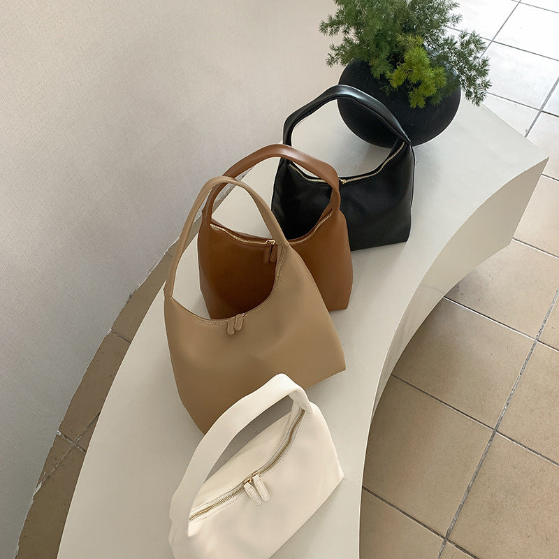 Women's Style Underarm Niche High Sense Large Capacity Simple Shoulder Bags