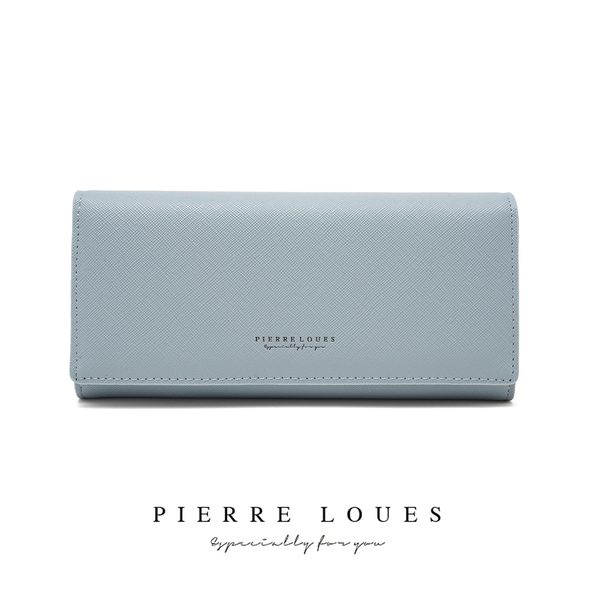 Women's Simple Large Capacity Clutch Cross Pattern Ladies Wallet