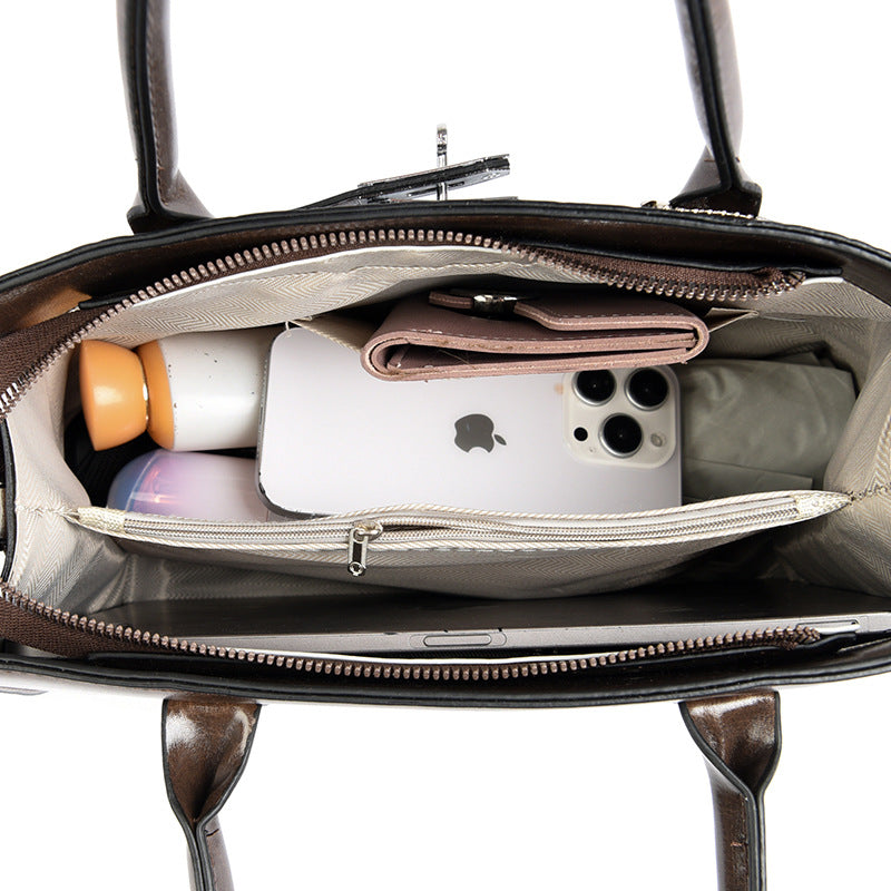 Women's Match Sets Large Capacity Portable Fashion Shoulder Bags