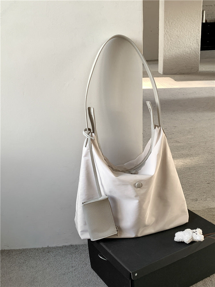 Women's Spring Commuter Korean Fashion High-grade Large Shoulder Bags