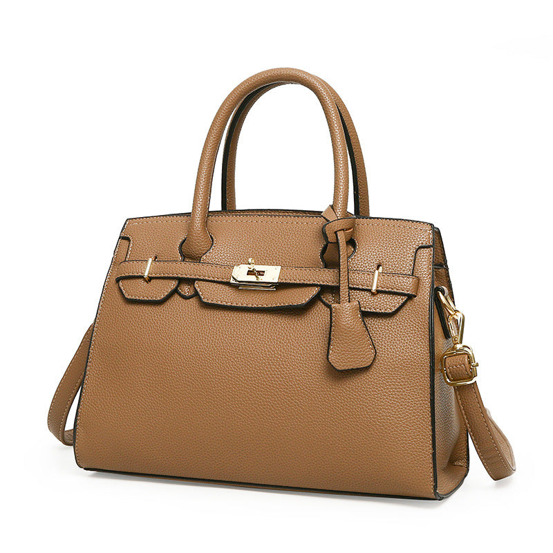 Women's Textured Portable Platinum Korean Style Large Tote Bags