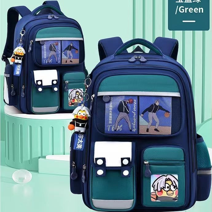 Clow Primary Spine Protection Burden Reduction Elementary School Students' Schoolbags