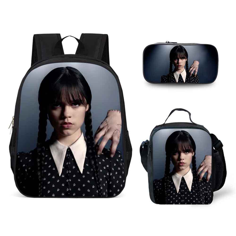 Children's Primary Pencil Lunch Three-piece Set Elementary School Students' Schoolbags