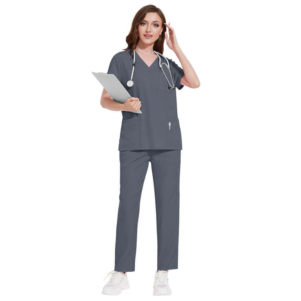 Multicolor Split Overalls Protective Business Work Clothes Technician's Uniform